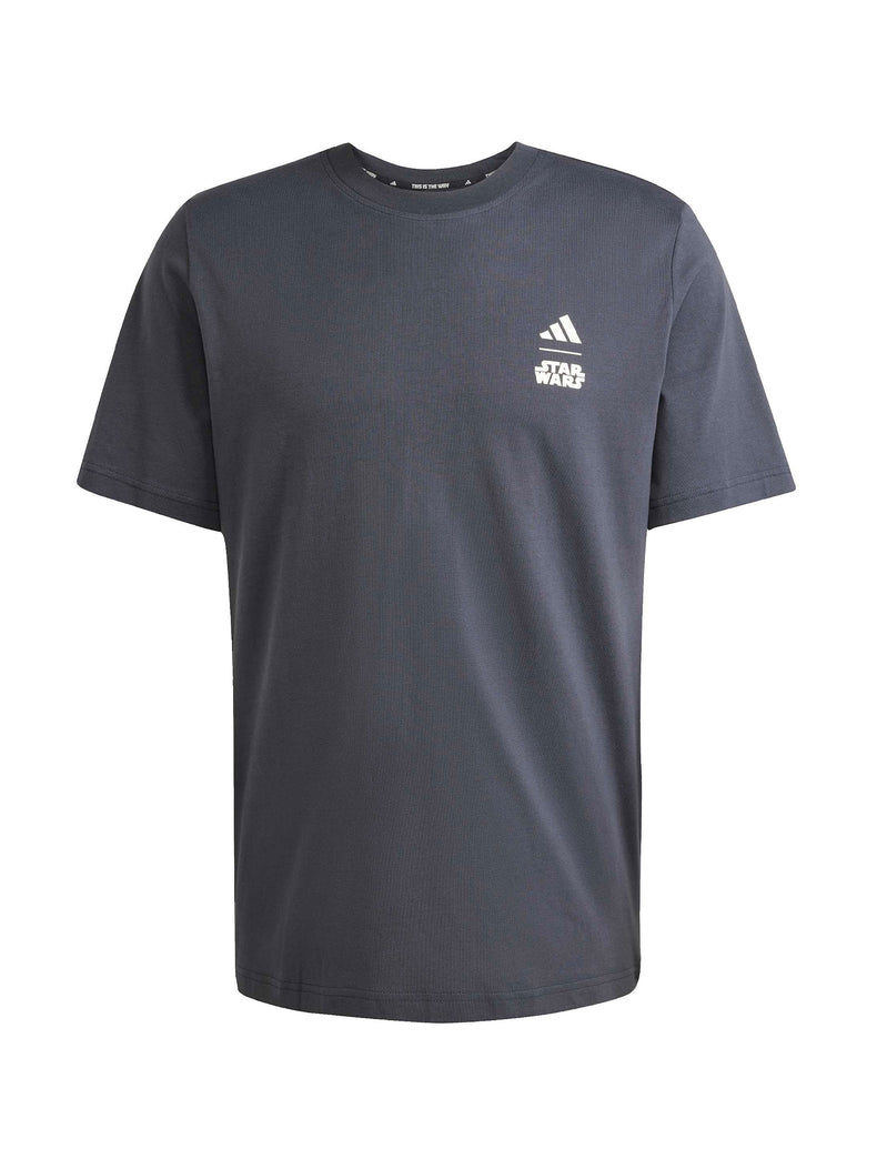 ADIDAS STAR WARS THE MANDALORIAN T-SHIRT REGULAR FIT BACK GRAPHIC