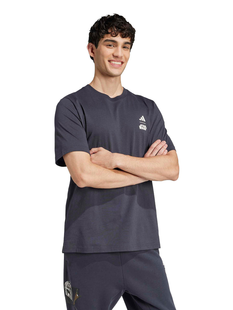 ADIDAS STAR WARS THE MANDALORIAN T-SHIRT REGULAR FIT BACK GRAPHIC