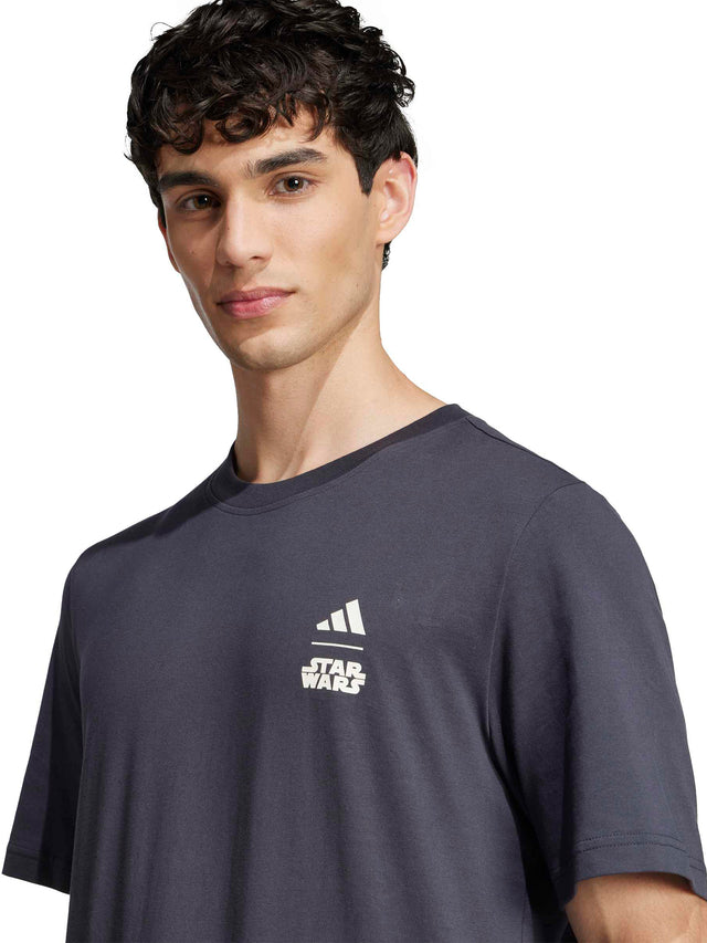 ADIDAS STAR WARS THE MANDALORIAN T-SHIRT REGULAR FIT BACK GRAPHIC