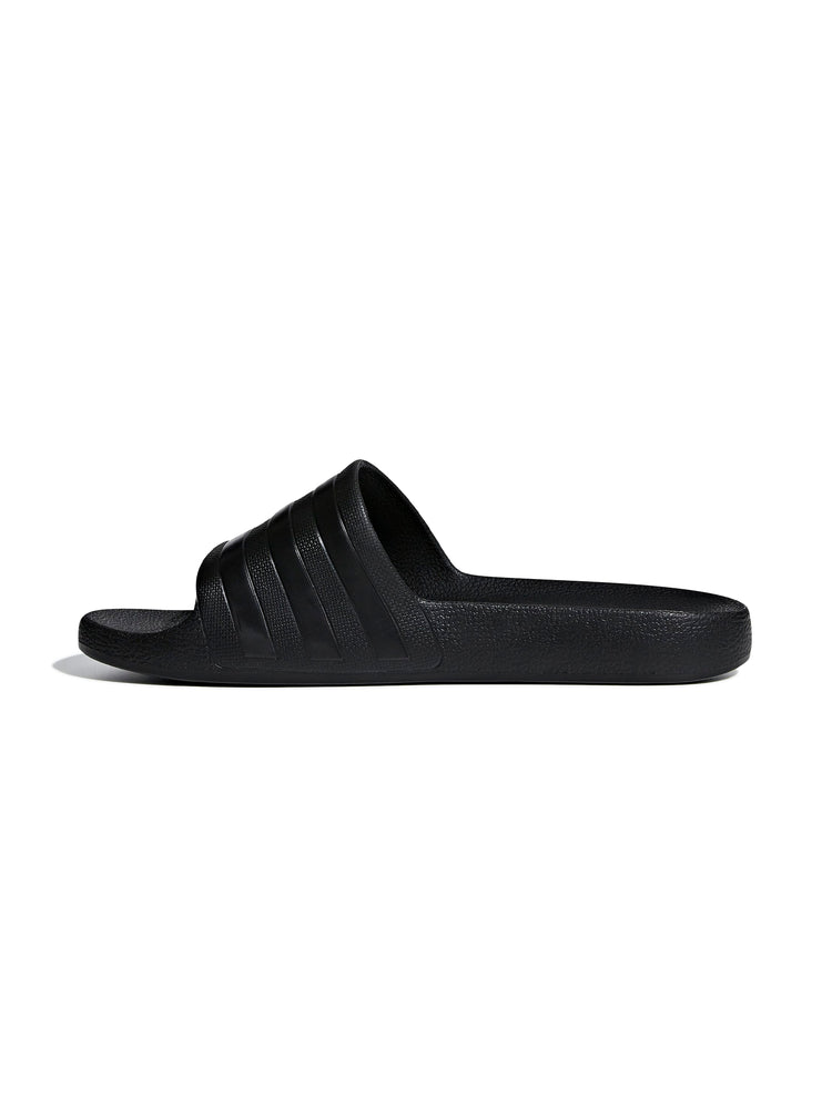 Adilette Aqua Black Slides