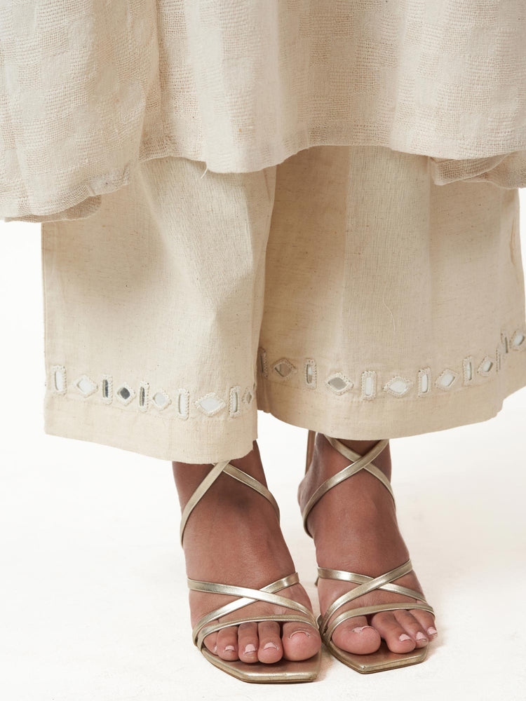 Pure Khaadi Handwork Shalwar Set