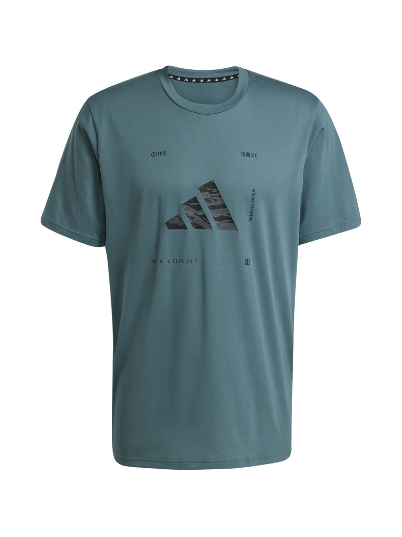 Climacool Training Camo Logo Graphic T-Shirt