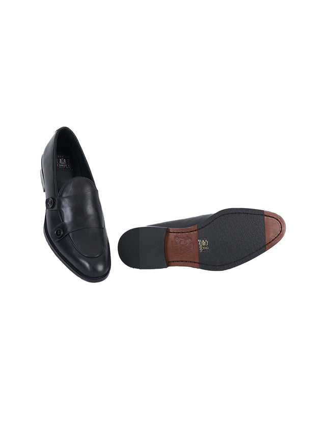 Black Penny Loafers Shoes