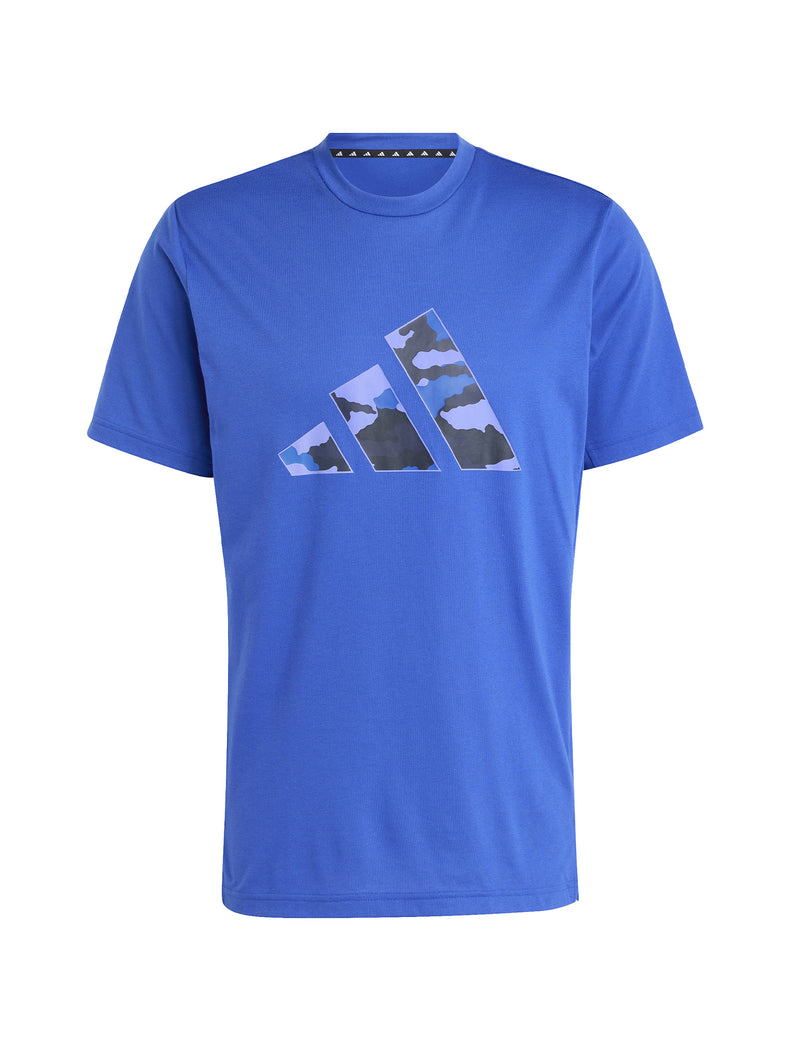 Train Essentials Camo Graphic Logo T-Shirt