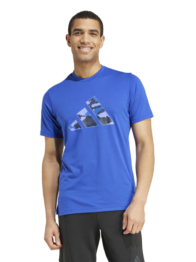 Train Essentials Camo Graphic Logo T-Shirt