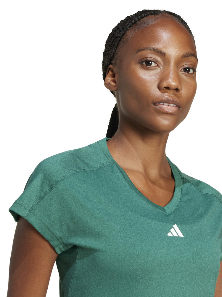 AEROREADY Train Essentials Minimal Branding V-Neck Tee