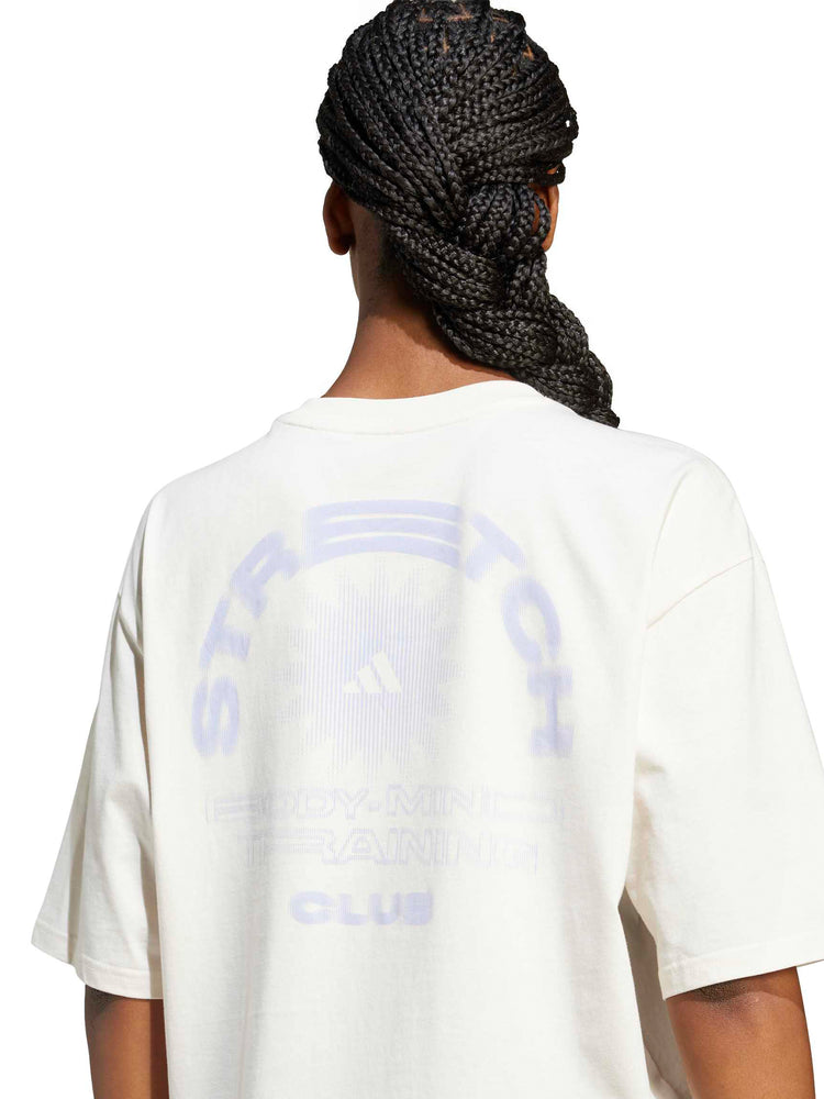 Training Yoga Stretch Body Mind Graphic Tee
