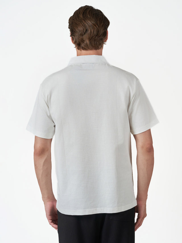 White Plain Cotton Short Sleeve T-Shirt