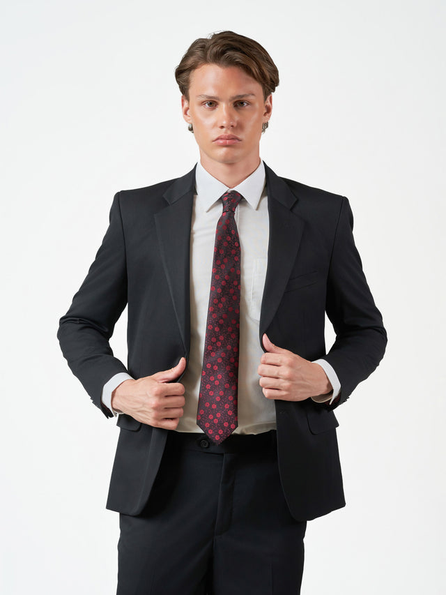 Black Formal Slim Fit Suit