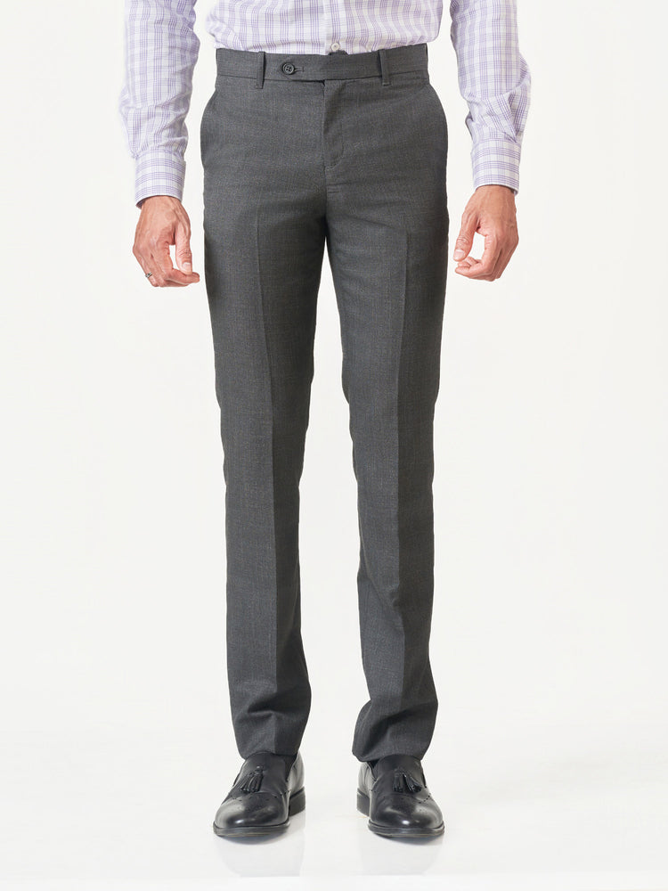 Plain Formal Slim Fit Trousers