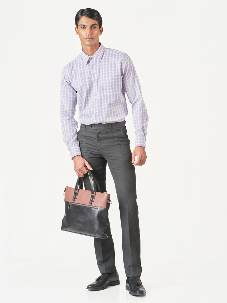 Plain Formal Slim Fit Trousers
