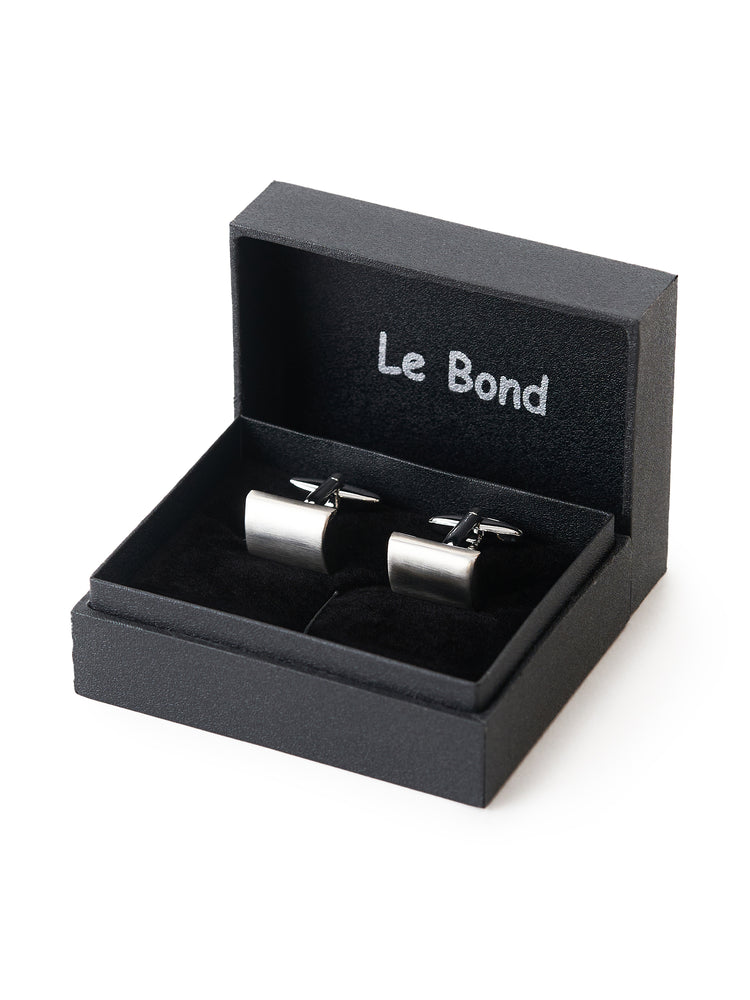 Rectangular Plain Polished Cufflinks