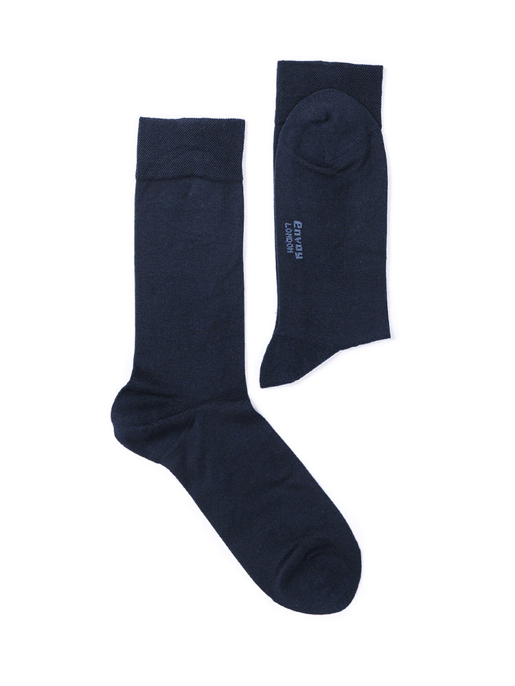 Premium Mercerized Cotton Crew Socks