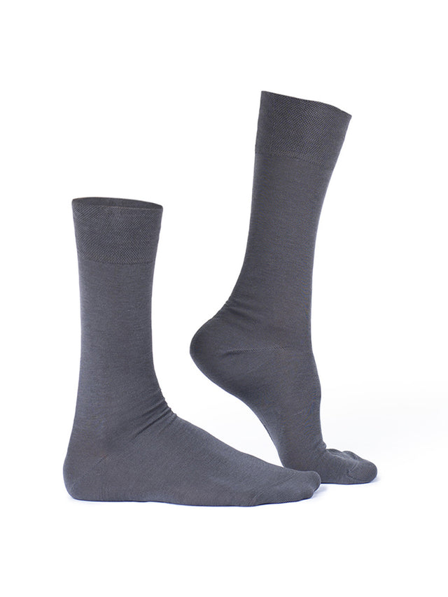 Premium Mercerized Cotton Crew Socks