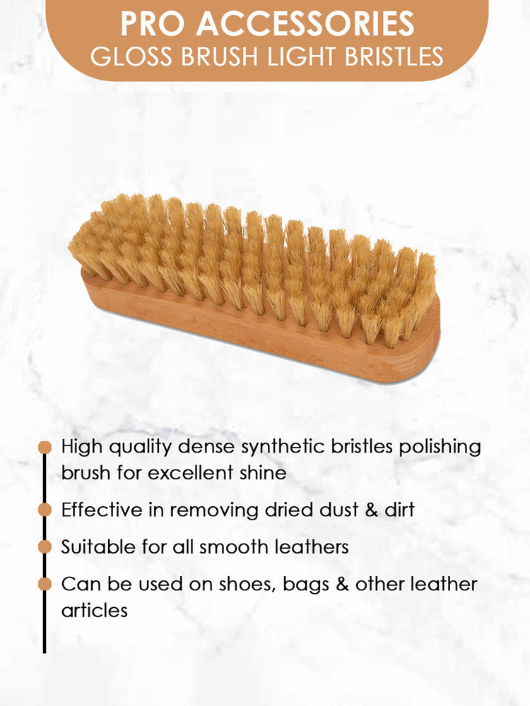 Accessories Gloss Brush Light Brown Bristle