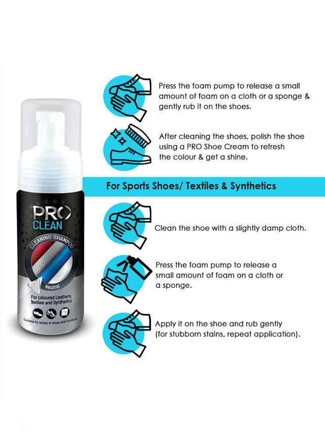 Premium Shoe Cleaning Shampoo Ultimate Care for Colored Leather and Textiles