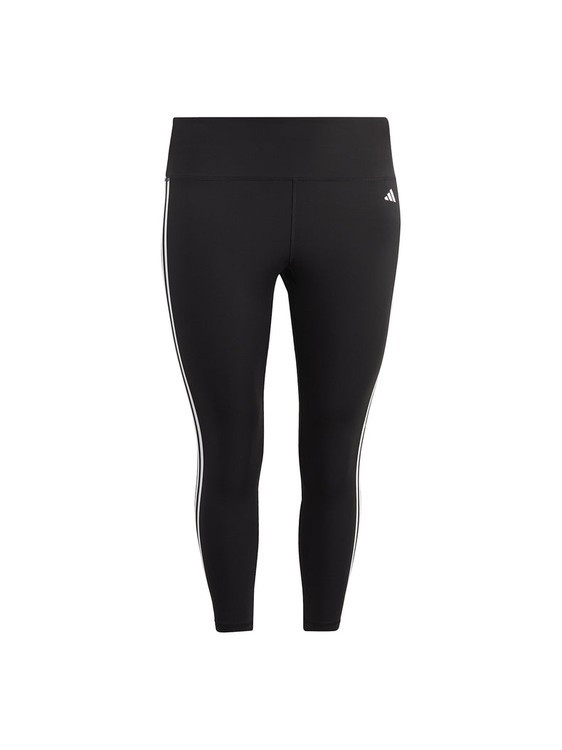 Train Essentials 3-Stripes High-Waisted 78 Leggings (Plus Size)