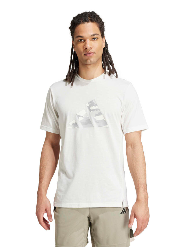 Train Essentials Camo Graphic Logo Tee