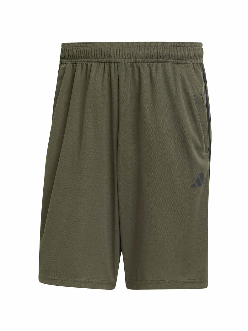 Train Essentials Piqué 3-Stripes Training Shorts