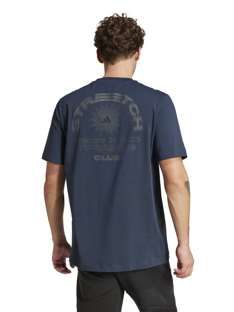 Training Yoga Body Mind Stretch Graphic Tee