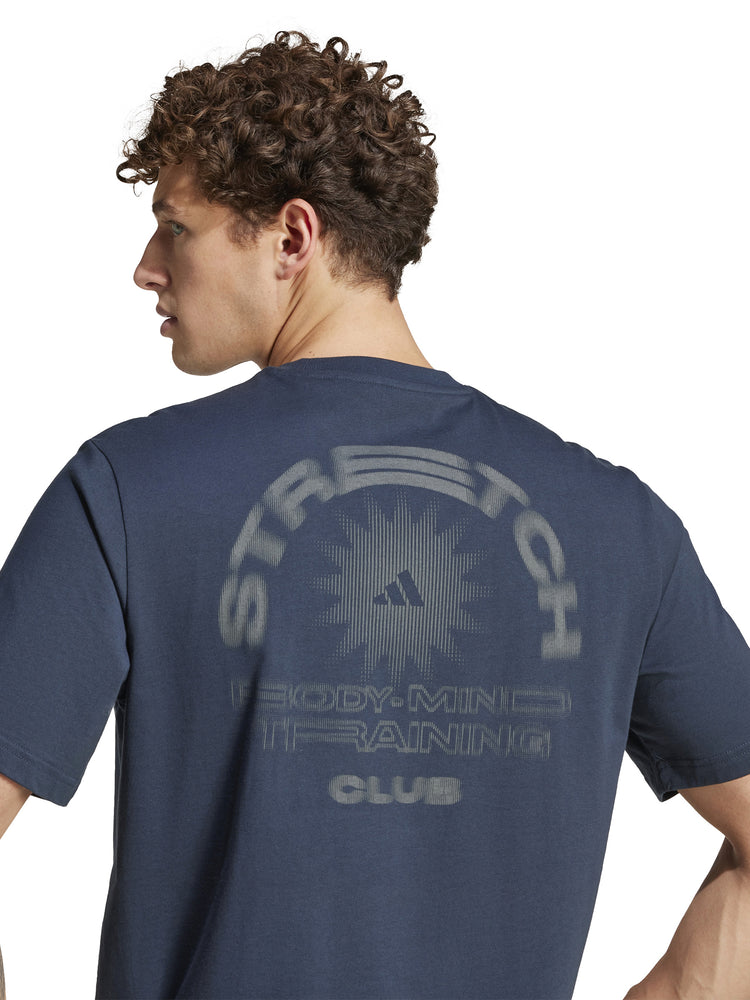 Training Yoga Body Mind Stretch Graphic Tee