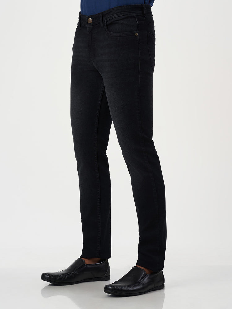 Black Regular Fit Jeans