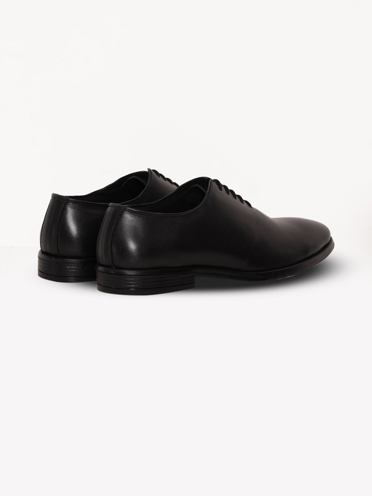 Top Grain Leather Lace-Up Shoes