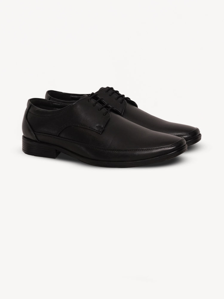 Top Grain Leather Lace-Up Shoes