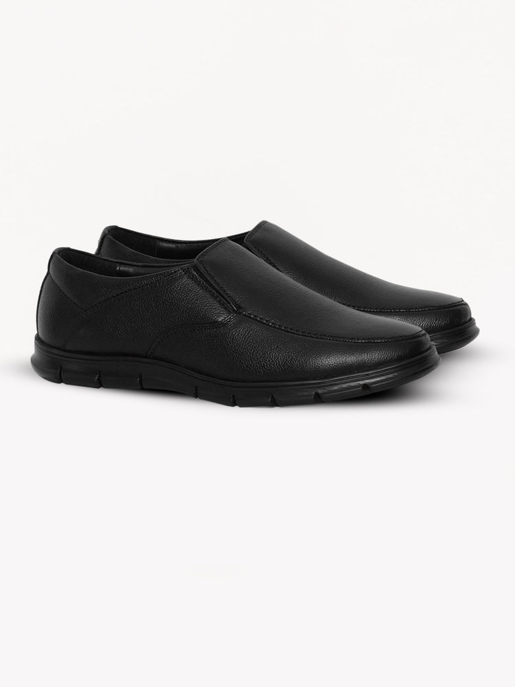 Genuine Goat Leather Slip-On Shoes