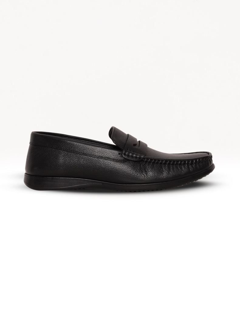 Genuine Goat Leather Slip-On Shoes