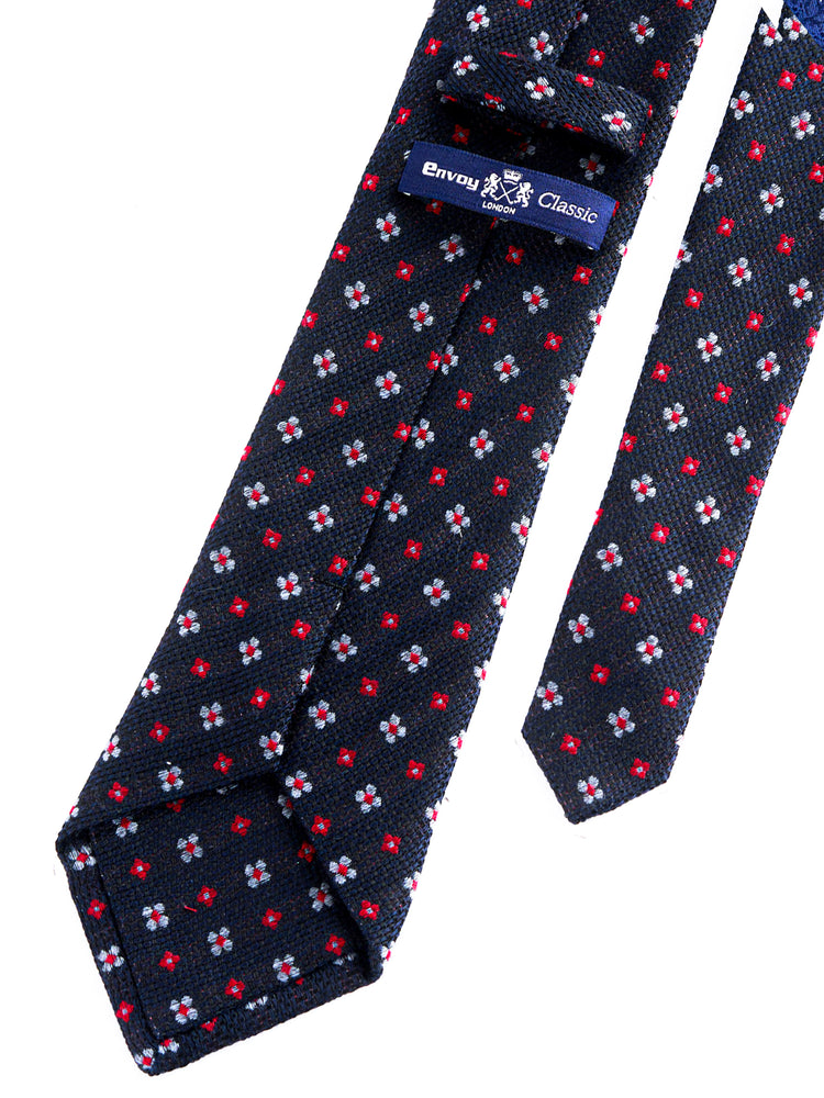 Flower Medallion Tie