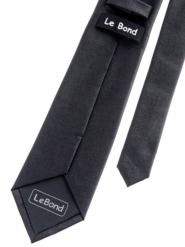 Solid Microfiber Tie
