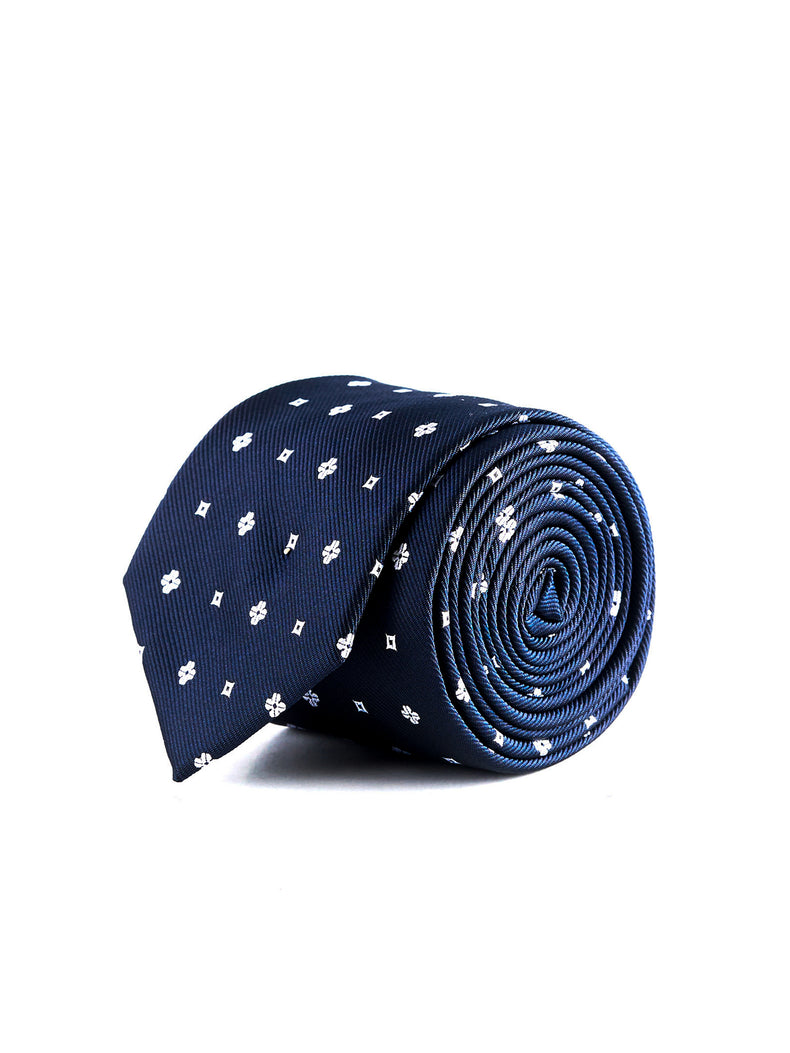 Flower Medallion Tie