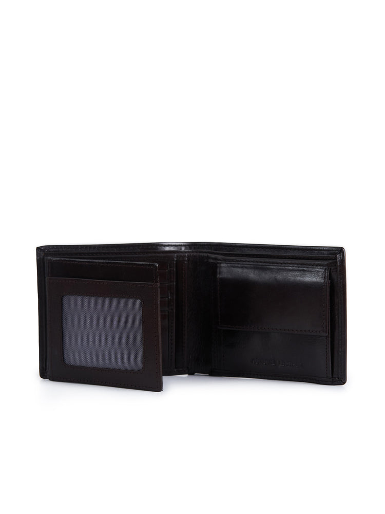 Smooth Finish Leather Bifold Wallet