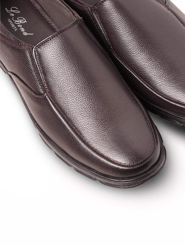 Genuine Goat Leather Slip-On Shoes