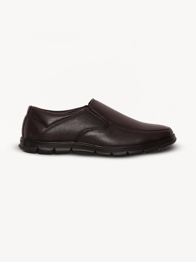 Genuine Goat Leather Slip-On Shoes