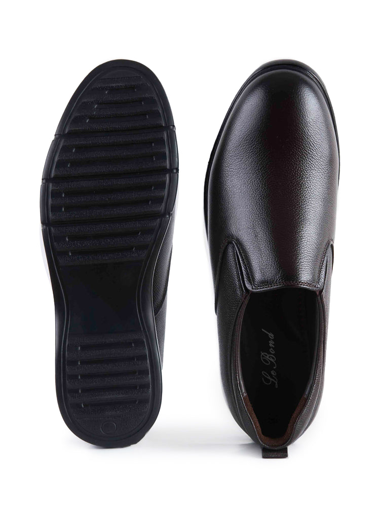 Goat Leather Slip-On Formal Shoes