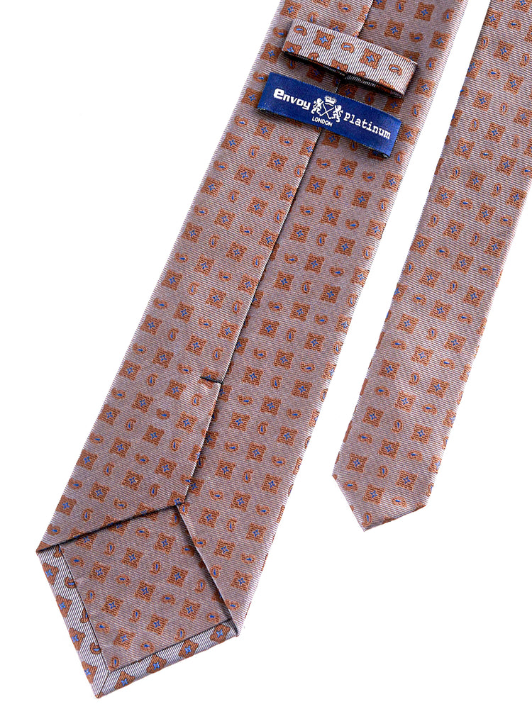 Check Silk Tie