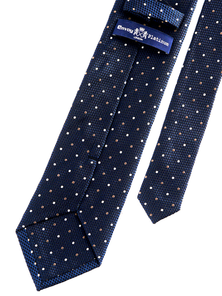 Dotted Silk Tie
