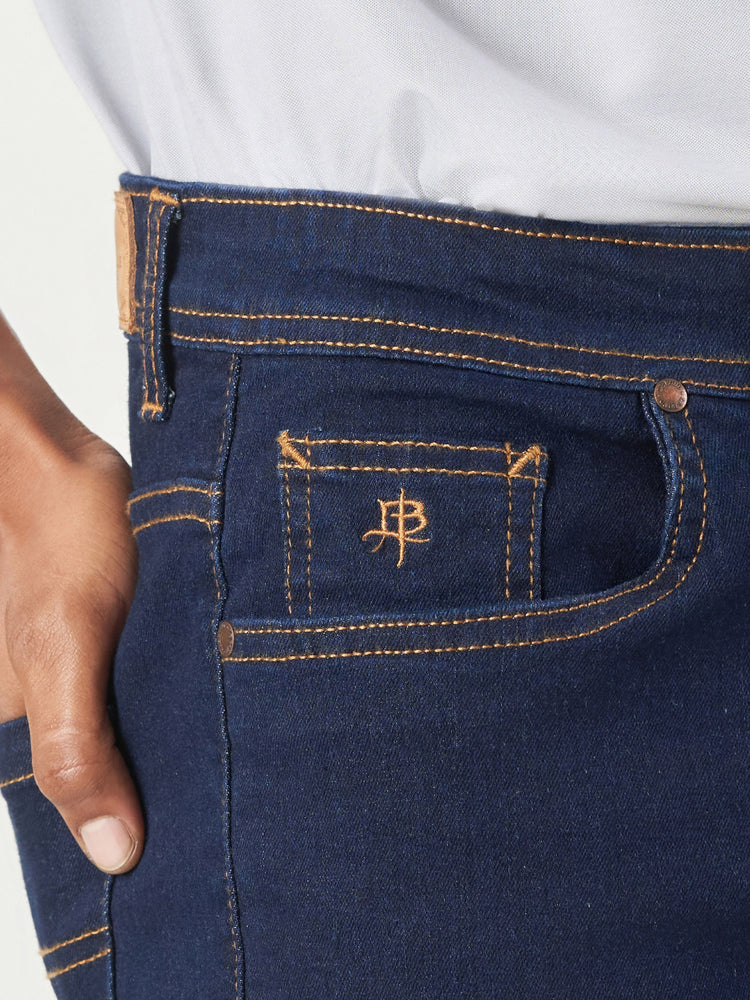 Dark Blue Slim Fit Jeans