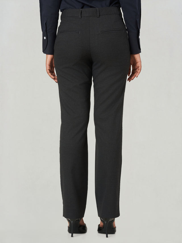 Regular Fit Formal Straight Leg Trousers