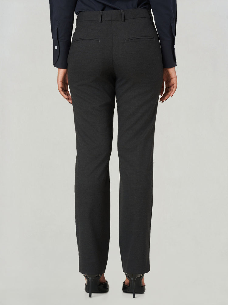 Regular Fit Formal Straight Leg Trousers