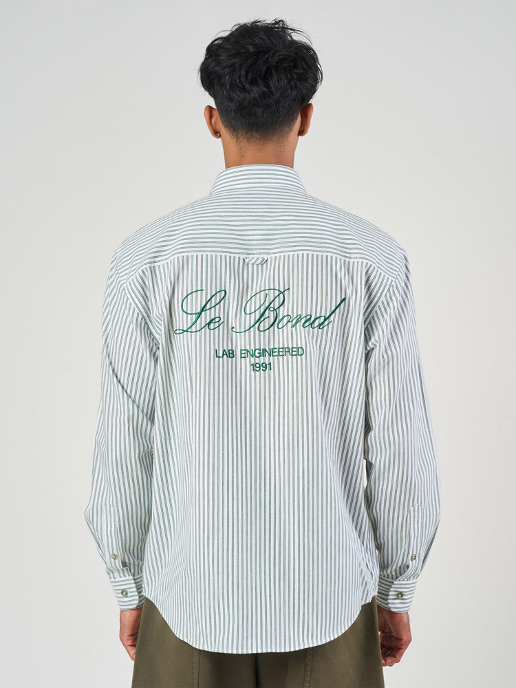 Striped Relaxed Fit Cotton Shirt