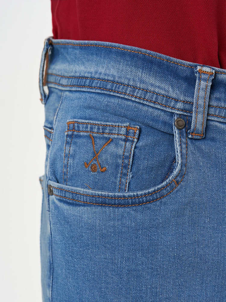 Light Blue Regular Fit Jeans