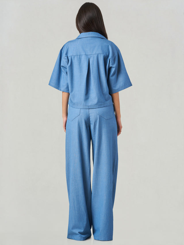 Oversized Cut and Sew Blouse