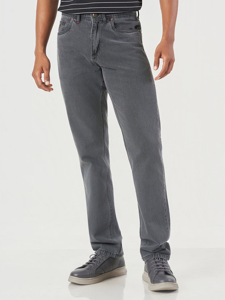 Light Grey Regular Fit Jeans