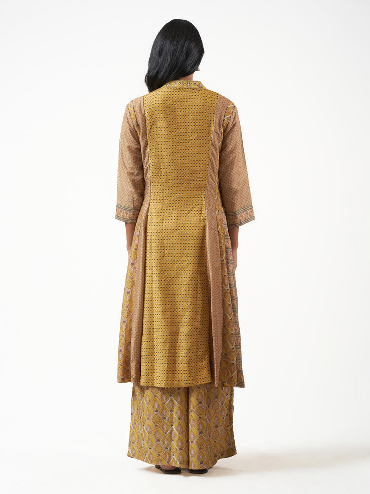Muslin Printed Kurti Pant Set