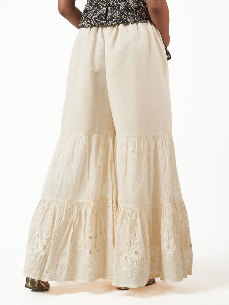 Khaadi Cotton Tiered Flared Pant