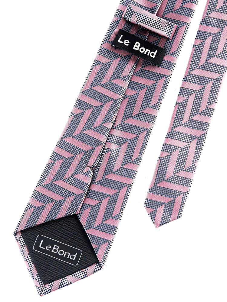Geometric Microfiber Tie