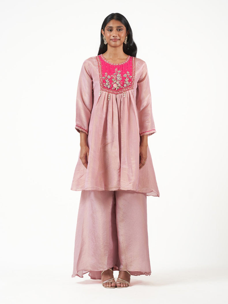 Printed Embroidered Shalwar Set